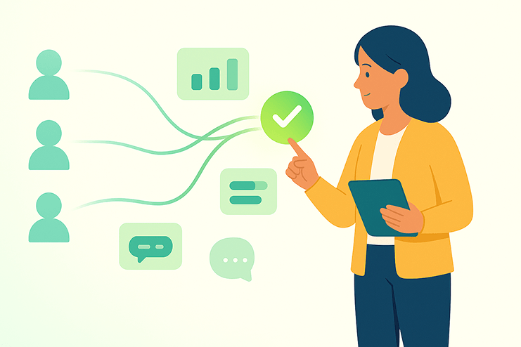 LMS insights and analytics view